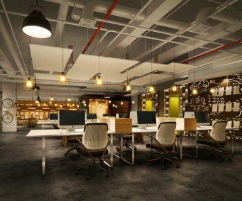 Industrial Style Staff Area-ID:887573436