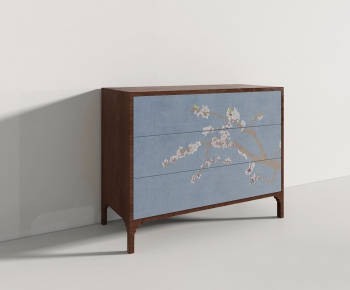 New Chinese Style Bedside Cupboard-ID:221224631