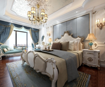 French Style Bedroom-ID:241328263