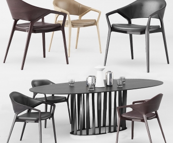 Modern Dining Table And Chairs-ID:148539636