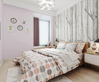 Nordic Style Bedroom-ID:167709588