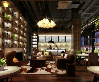 Industrial Style Cafe-ID:883943271