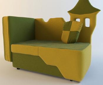 Modern Single Sofa-ID:490672614