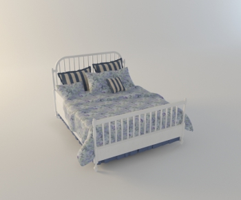 Modern Double Bed-ID:227068916