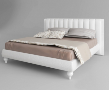 Modern Double Bed-ID:190378839