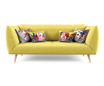 Nordic Style A Sofa For Two-ID:764647688