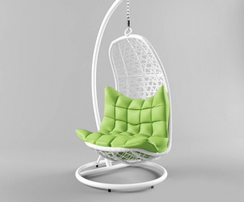 现代北欧休闲椅吊椅3D模型