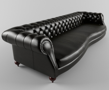 European Style Three-seat Sofa-ID:362402944