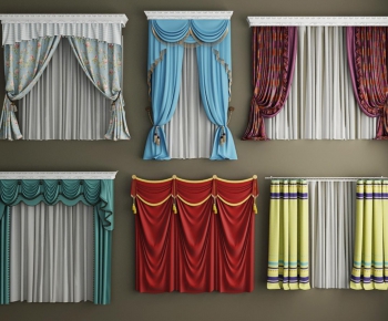 American Style European Style The Curtain-ID:609290937