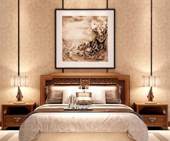 Chinese Style Bedroom-ID:687898558