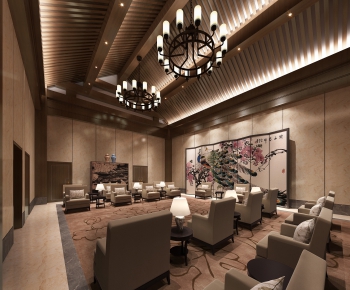 New Chinese Style Reception Room-ID:705536649