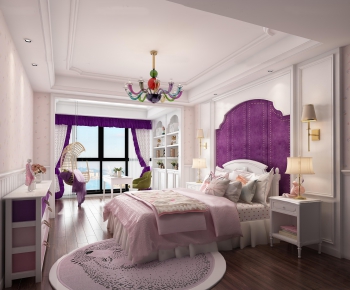 European Style Girl's Room Daughter's Room-ID:240552238