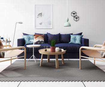 Modern Nordic Style A Sofa For Two-ID:913760759