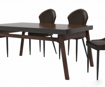 Modern Dining Table And Chairs-ID:344586642