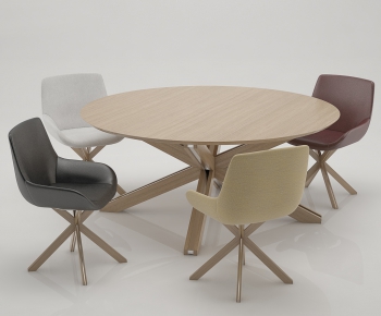 Modern Dining Table And Chairs-ID:967983837