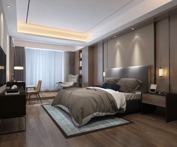 Modern Bedroom-ID:664746839