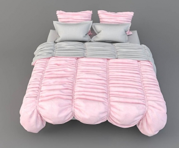 Modern Double Bed-ID:863016998