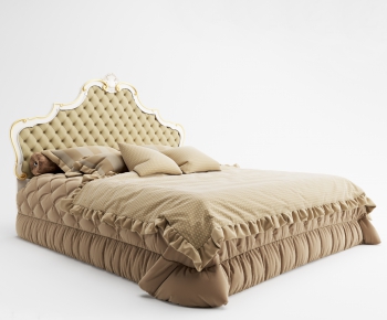 European Style Double Bed-ID:968381581