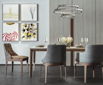 Modern Dining Table And Chairs-ID:300906976
