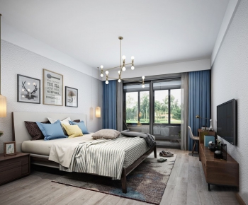 Nordic Style Bedroom-ID:819513956