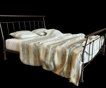 American Style Double Bed-ID:470057998