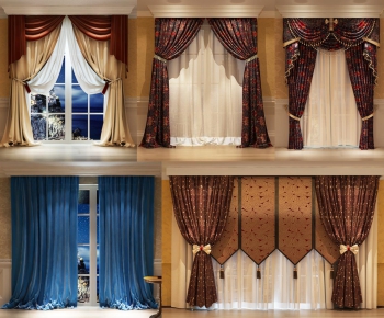 Modern American Style The Curtain-ID:508329819