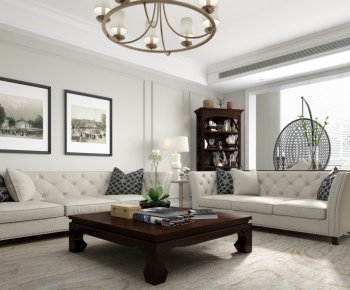 American Style A Living Room-ID:655628964