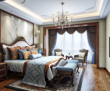 European Style Bedroom-ID:460025641