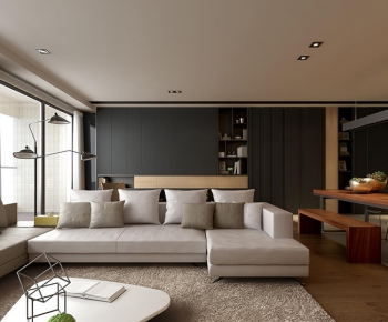 Modern A Living Room-ID:584259837