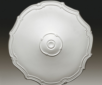 European Style Plaster Carved Top Plate-ID:686936493