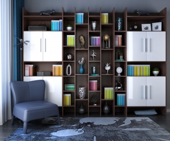 Modern Nordic Style Bookcase-ID:255928369