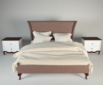 Modern Double Bed-ID:516864578