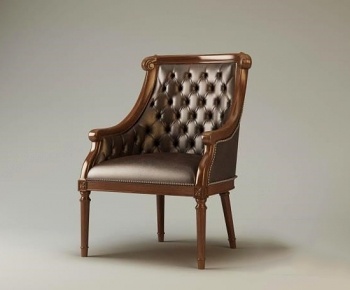 美式休闲椅3D模型
