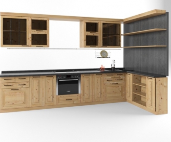 European Style Kitchen Cabinet-ID:427007384