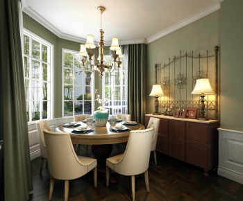 American Style Dining Room-ID:746727898