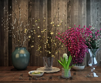 Modern New Chinese Style Flowers-ID:223532123