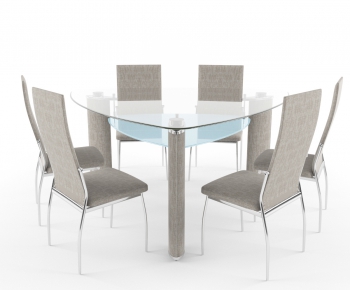Modern Dining Table And Chairs-ID:198812613