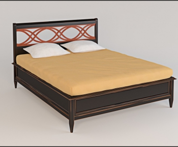 Modern Double Bed-ID:224279547