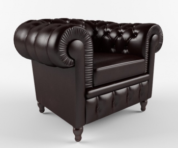 European Style Single Sofa-ID:658592485