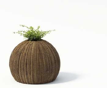 Modern Potted Green Plant-ID:699230828