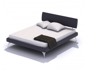 Modern Double Bed-ID:190895577