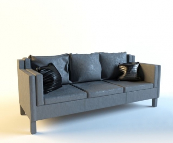 Modern Three-seat Sofa-ID:688489831