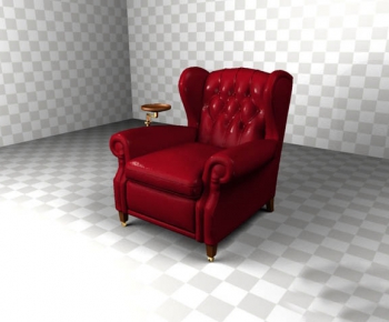 European Style Single Sofa-ID:357781941