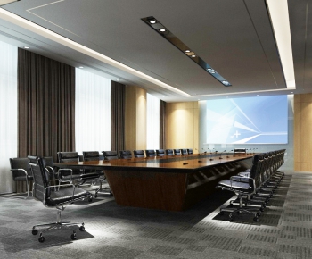 Modern Meeting Room-ID:592594514