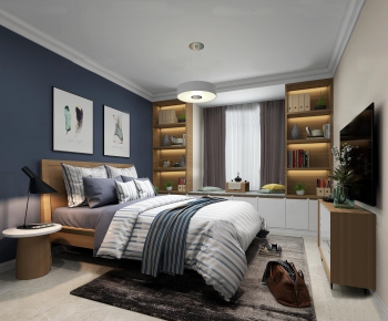 Nordic Style Bedroom-ID:380295153