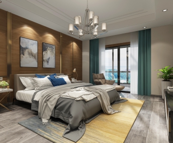 Modern Hong Kong Style Bedroom-ID:476033677