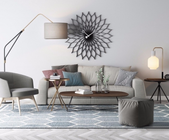 Modern Nordic Style Sofa Combination-ID:432283831