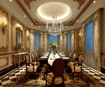 European Style Dining Room-ID:504007388