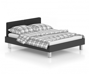 Modern Double Bed-ID:294962561