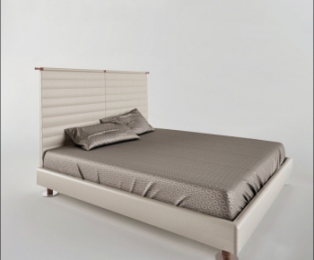 Modern Double Bed-ID:704844332
